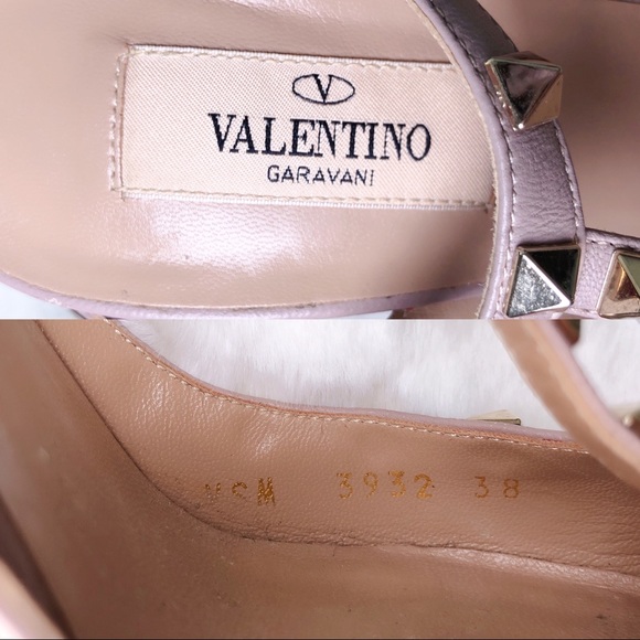 ❤️SOLD❤️Valentino rockstud Slingback pumps red 38 - Picture 7 of 9
